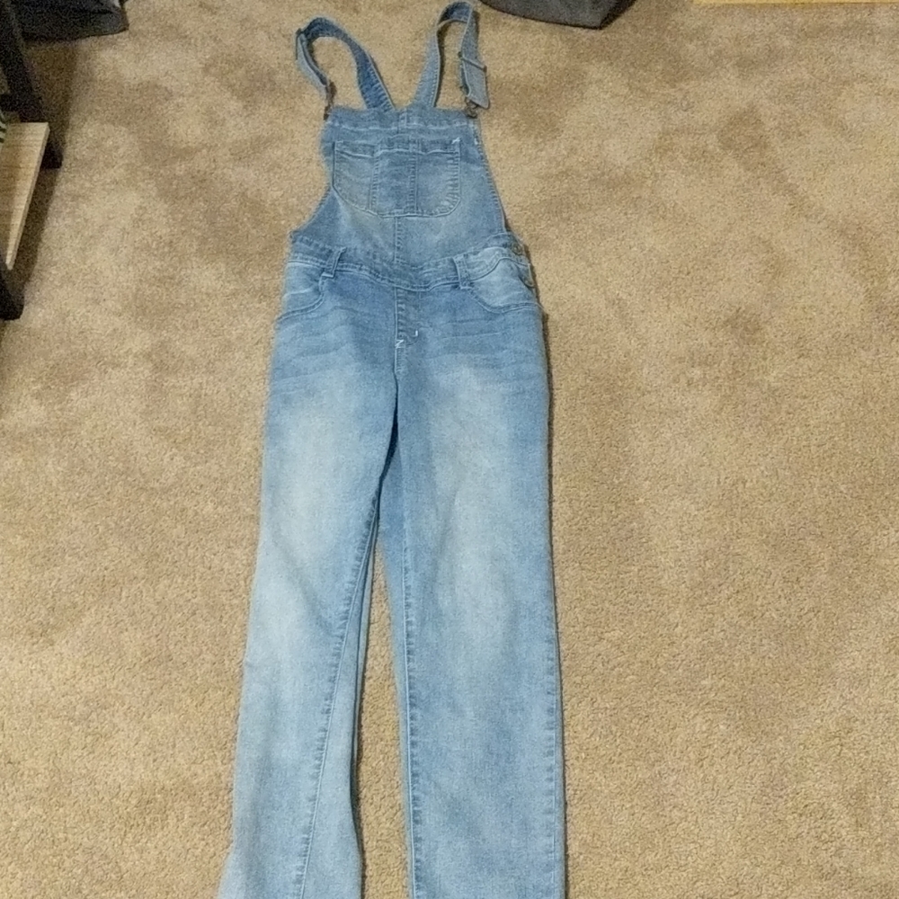 Long jean overalls